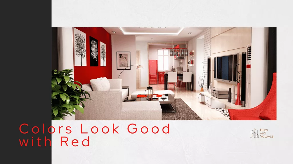 Two color combination for red