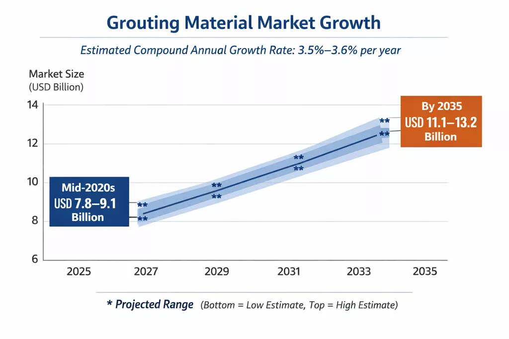 sanded grout market forecast