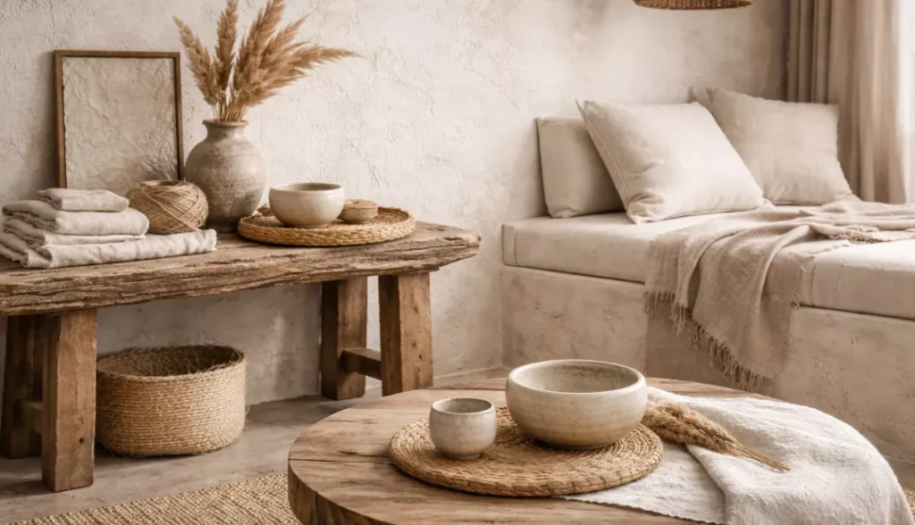 Texture in Wabi Sabi Decor