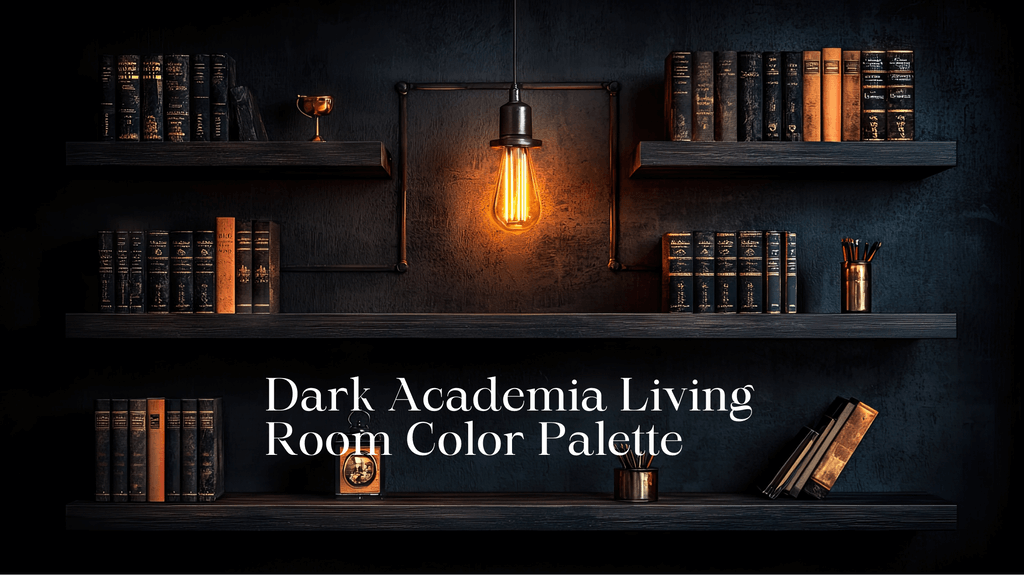 dark academia living room ideas