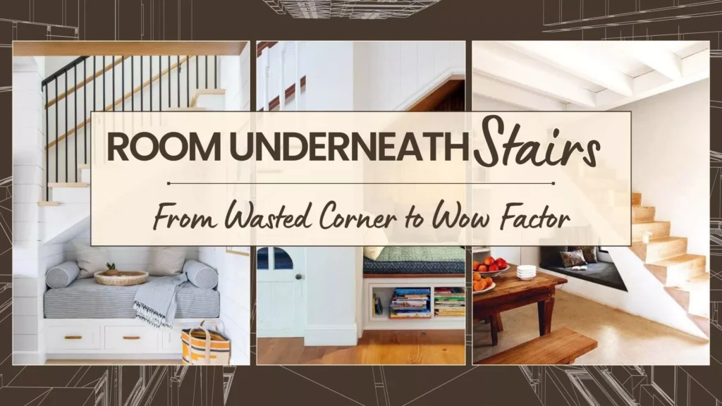 room underneath stairs