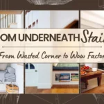 room underneath stairs