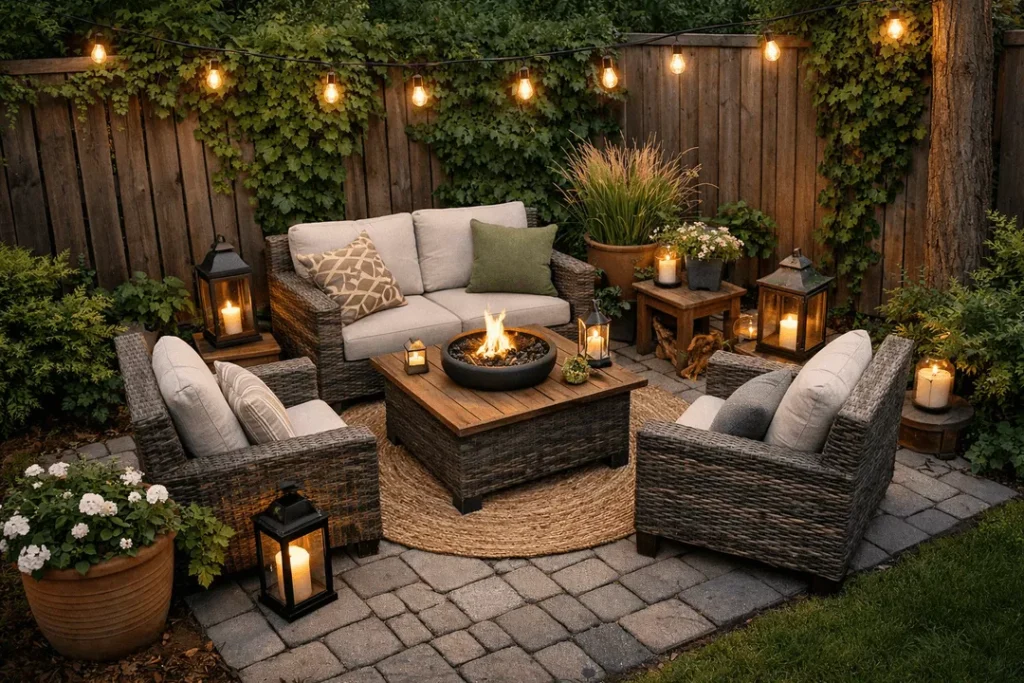 Create a Cozy Patio or Seating Area