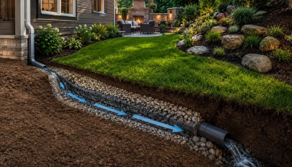 French Drains and Grading Solutions