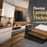 How to Choose Laminate Thickness for Vertical Surfaces