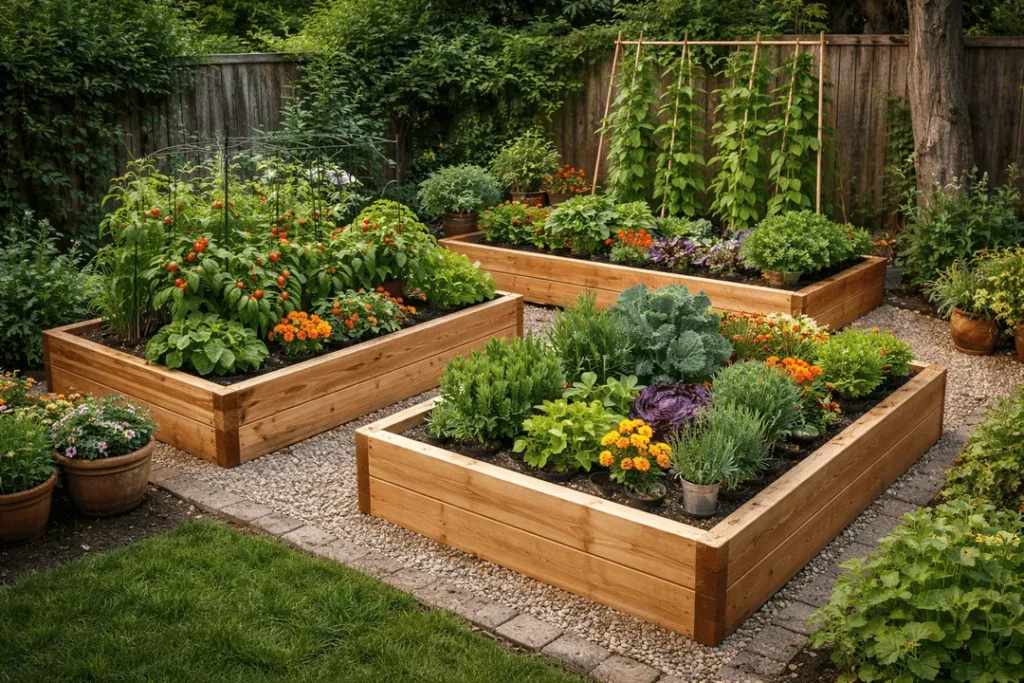 Install Raised Garden Beds