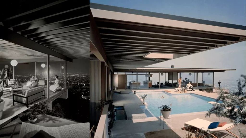 Julius Shulman Stahl House Famous Photo