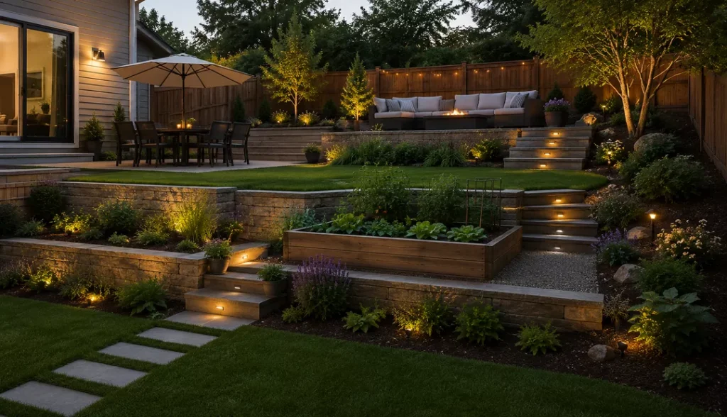 Terracing With Retaining Walls