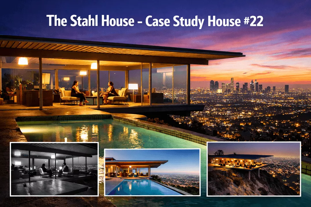 The Stahl House - Case Study House #22 Photos