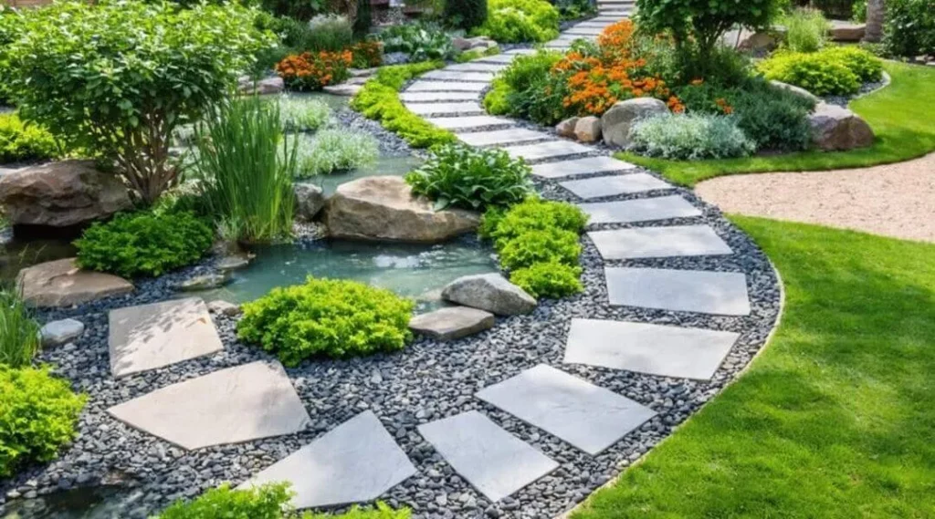 Lay a Winding Garden Path