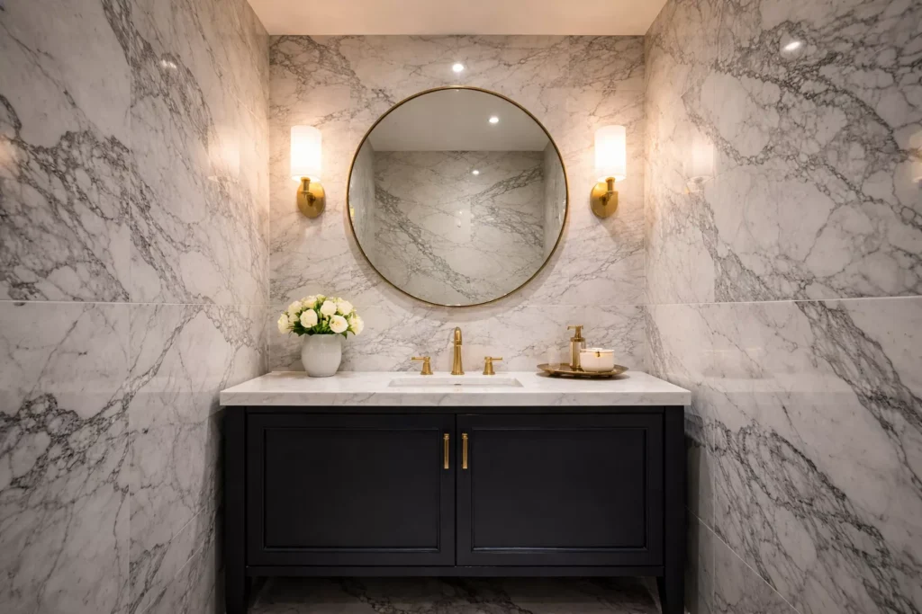 Go Floor-to-Ceiling With Tile