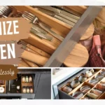 how to organize kitchen drawers