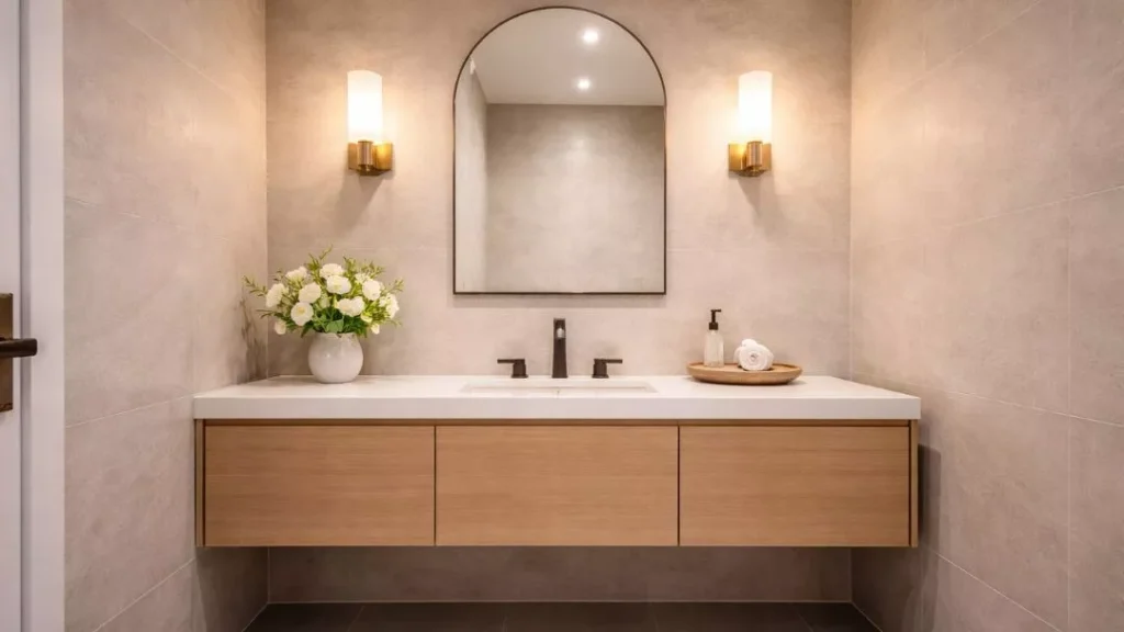 Install A Floating Or Custom Vanity