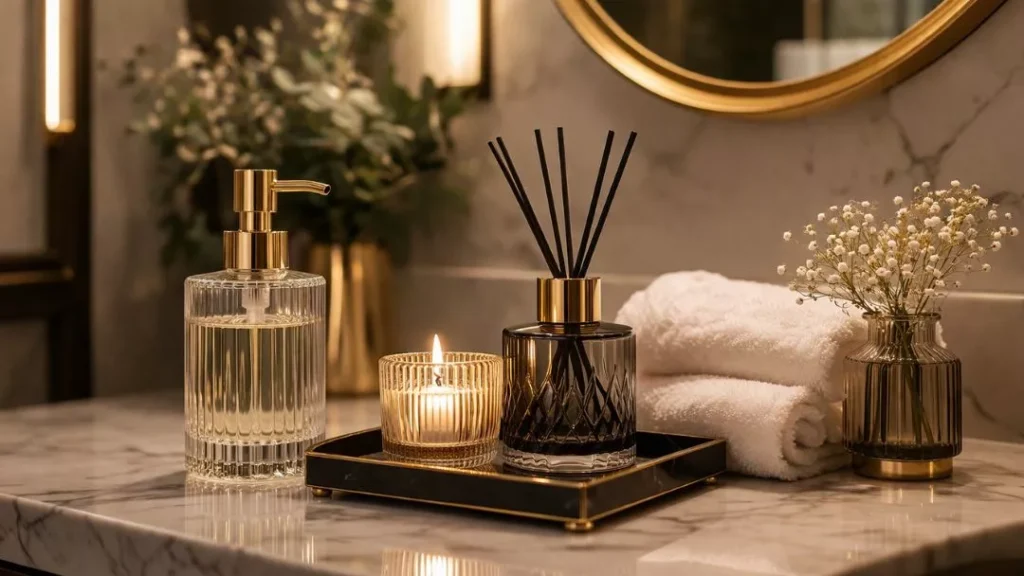 Invest In A Luxury Soap Dispenser And Amenities