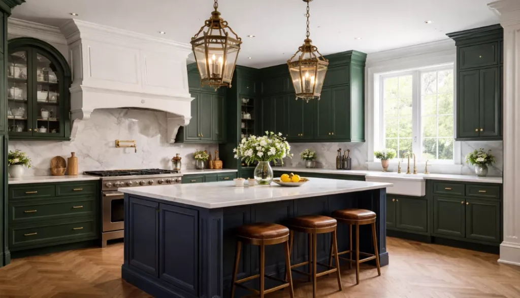 contemporary victorian kitchen