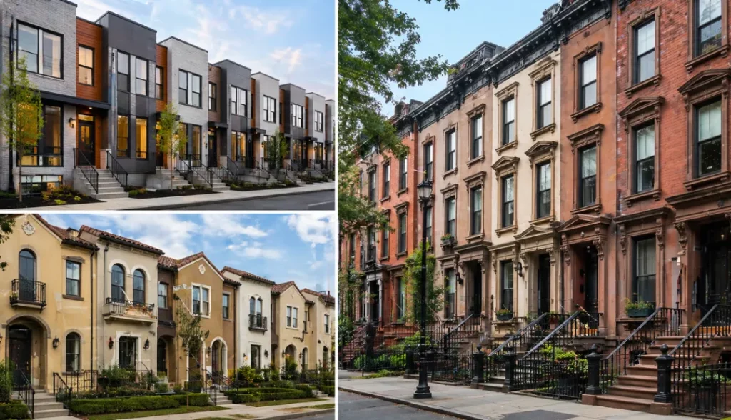 Living in a town house 
