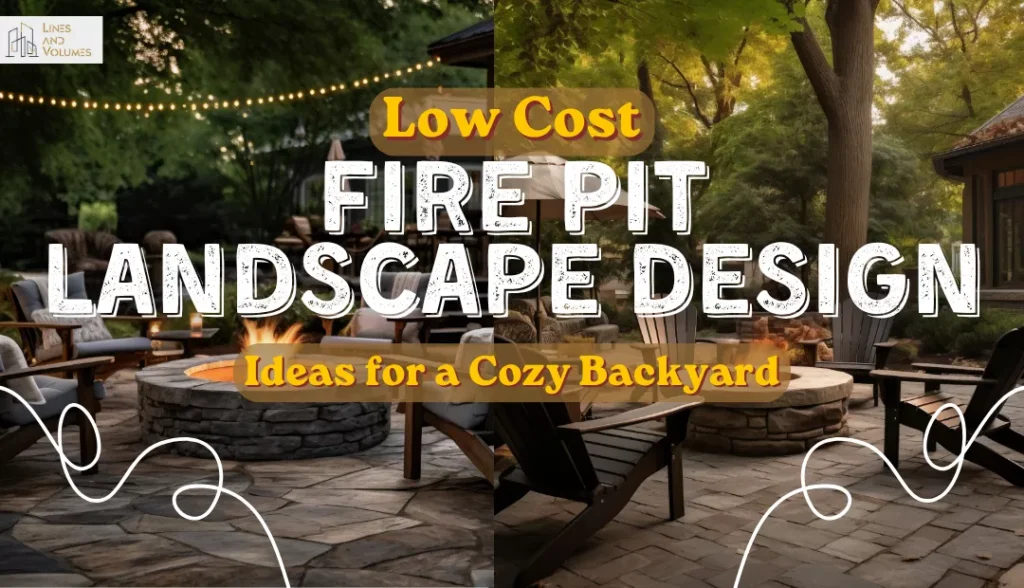 Low Cost Fire Pit Landscape Design