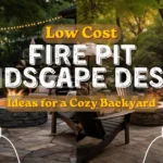 Low Cost Fire Pit Landscape Design