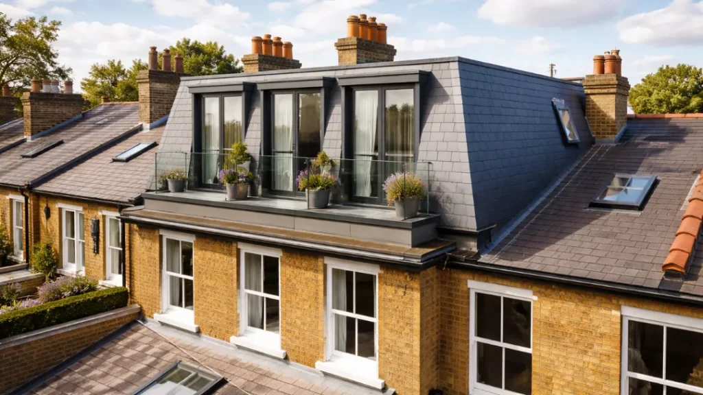 Mansard Conversion loft in a house