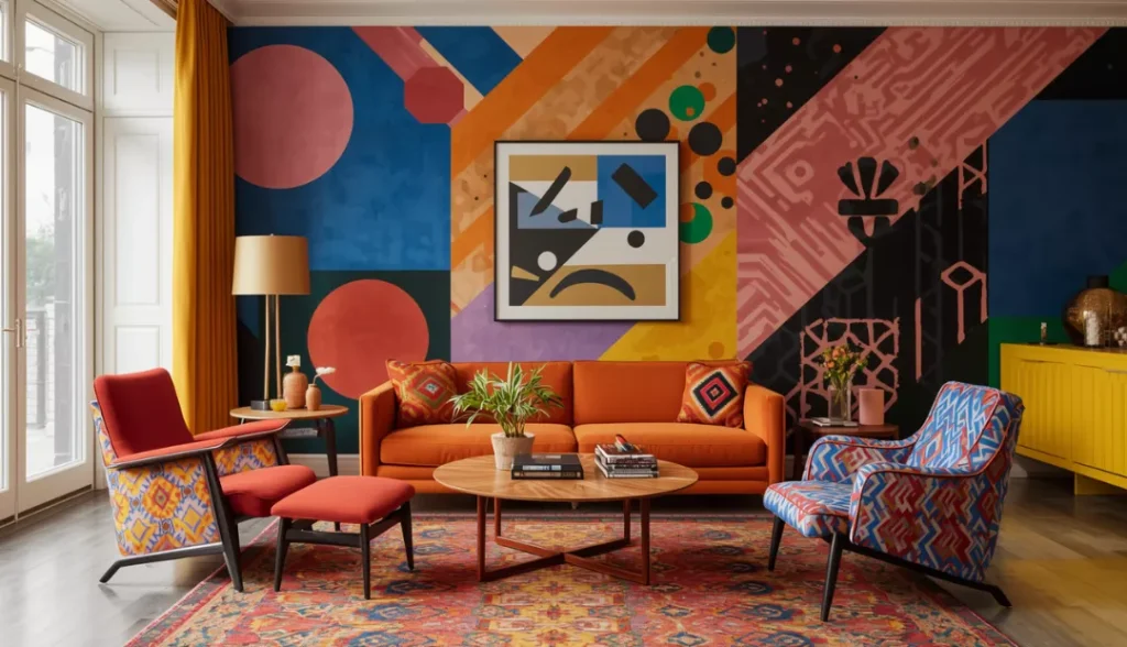 Postmodern interior design