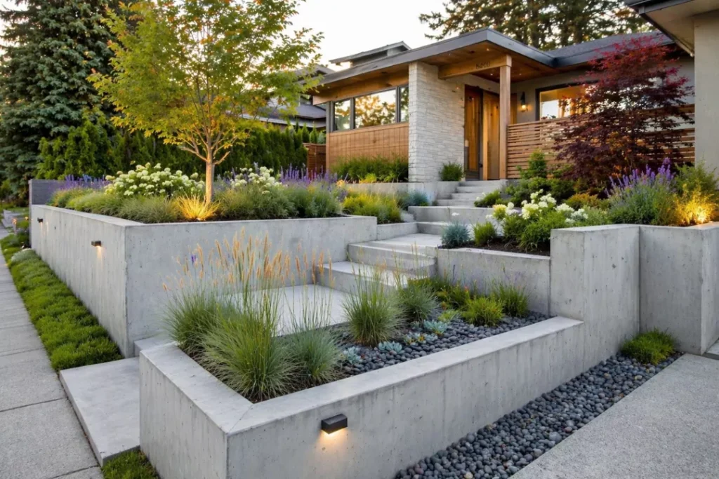 Poured Concrete Wall