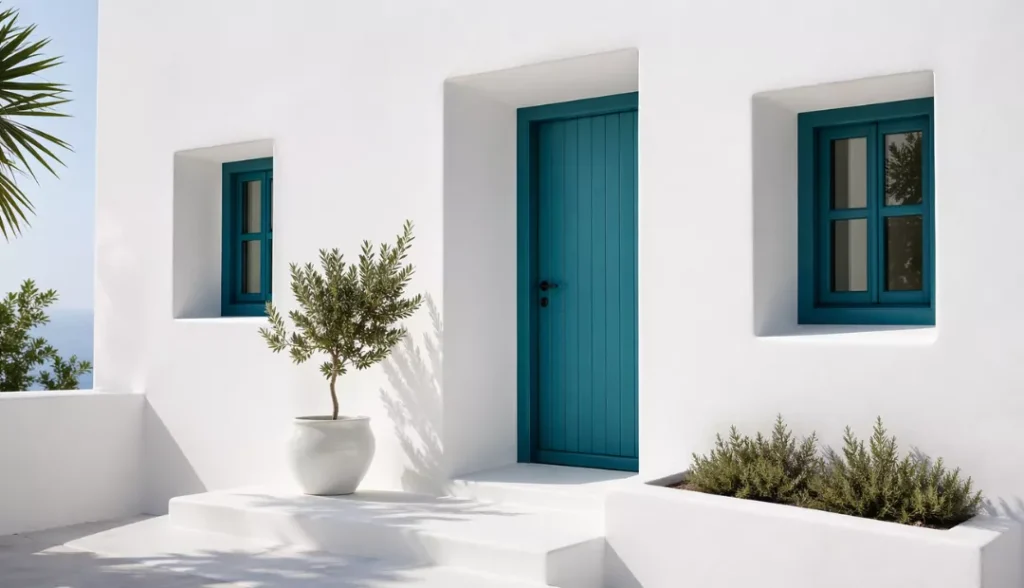 Small, Deep-Set Windows & Doors