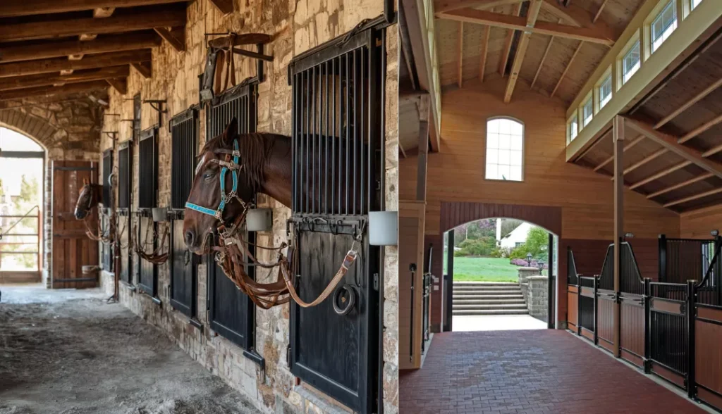 Stall Area for Horses