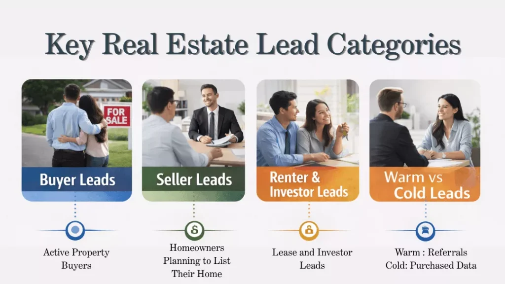 Types of Real Estate Leads