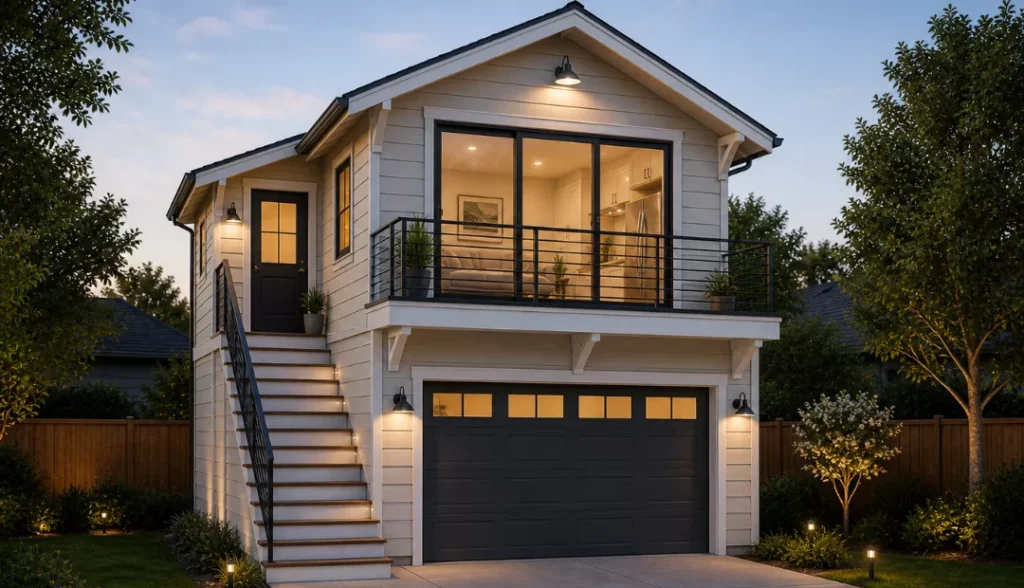 Above-Garage Accessory Dwelling Unit