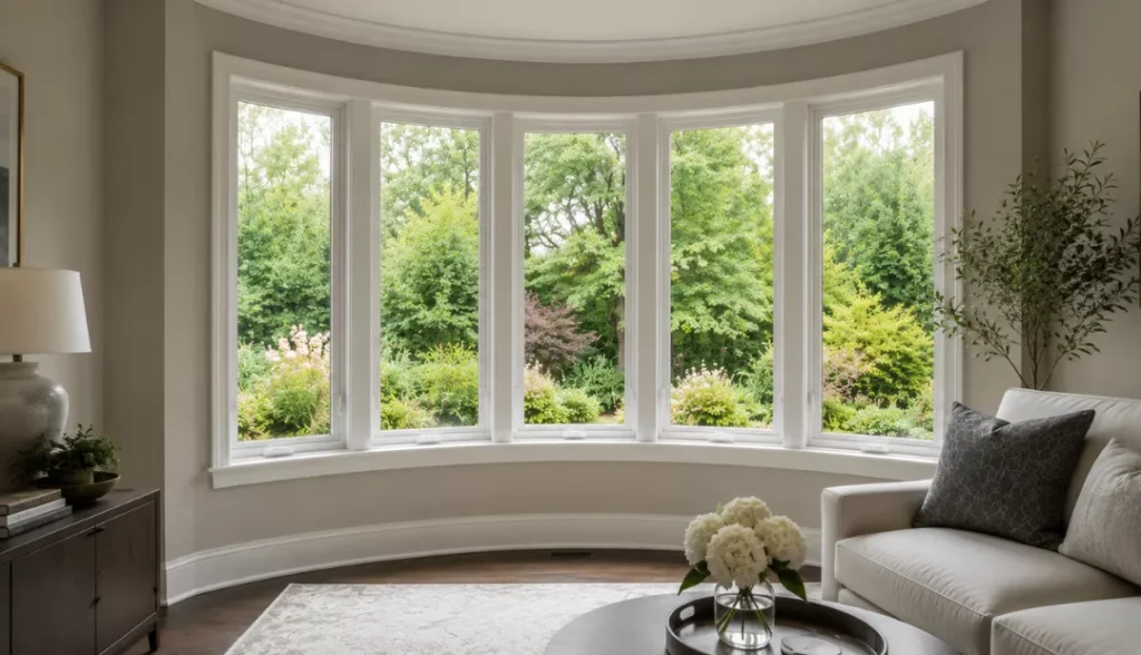 Bay and bow panes