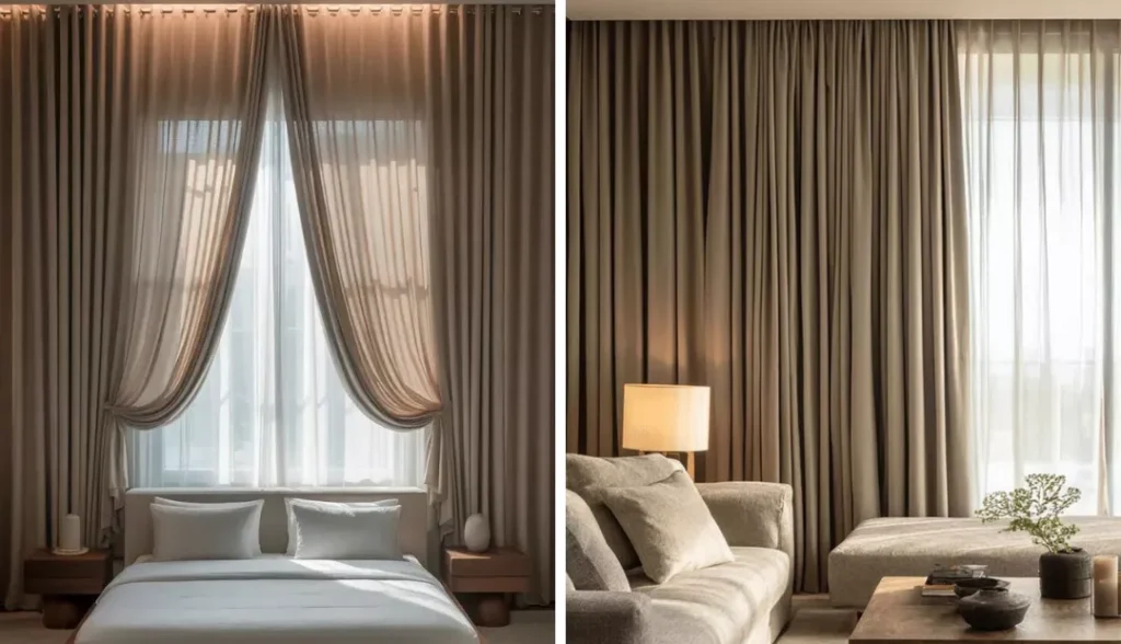 Floor-to-Ceiling Drapes