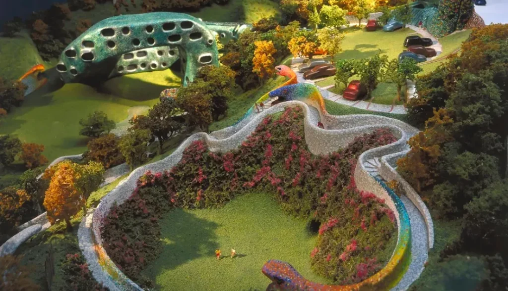 Landscape Design of Nido de Quetzalcóatl