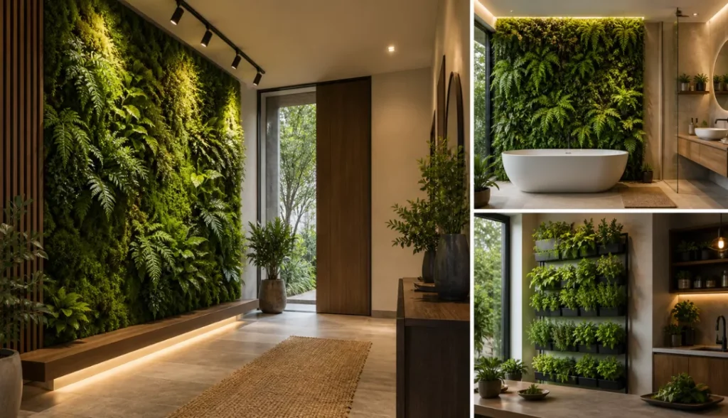 Living Walls and Vertical Gardens