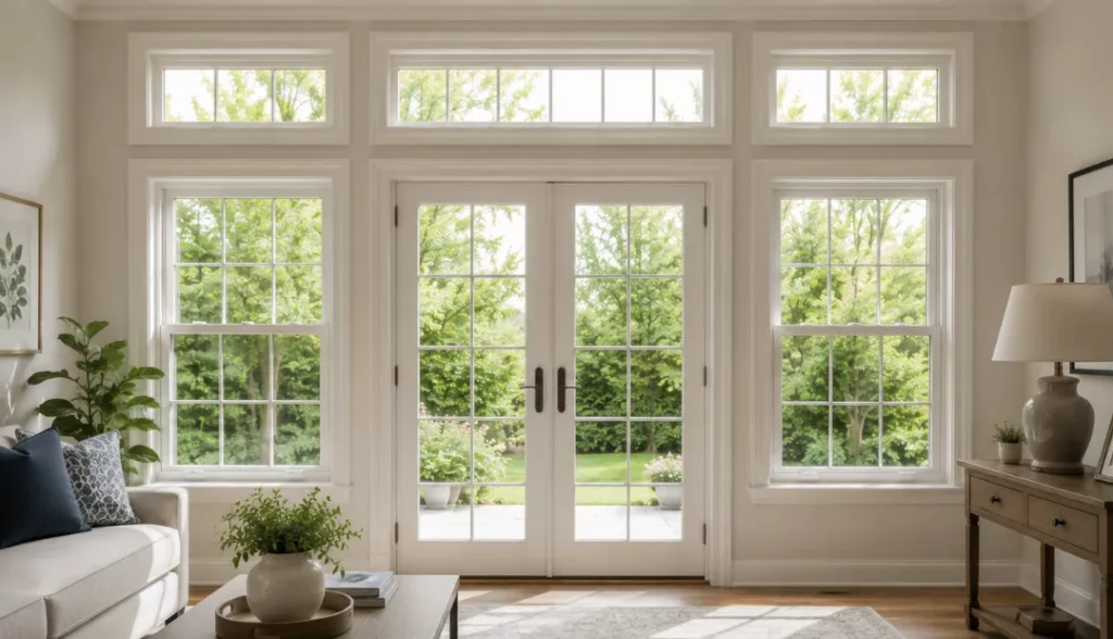 Transom panes