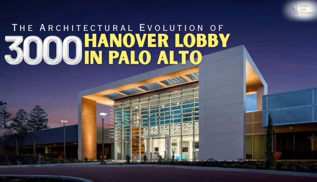 3000 Hanover Lobby in Palo Alto