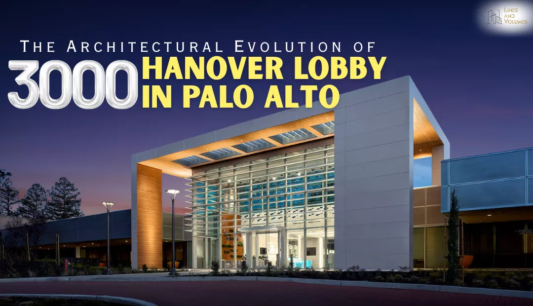 3000 Hanover Lobby in Palo Alto