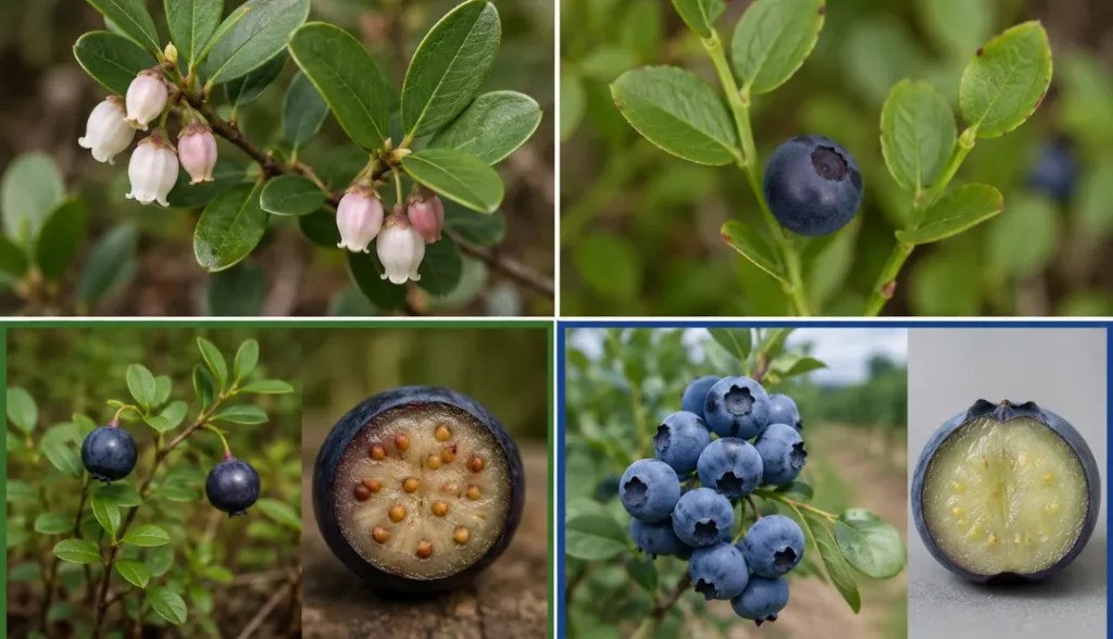 A Huckleberry Plant Identification