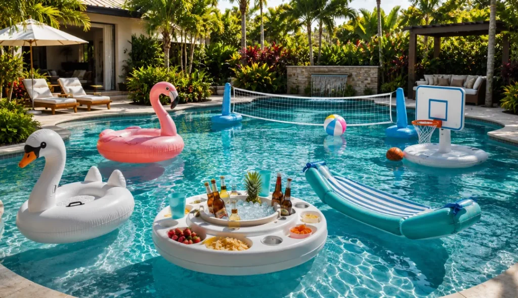 Decorate with Floating accessories