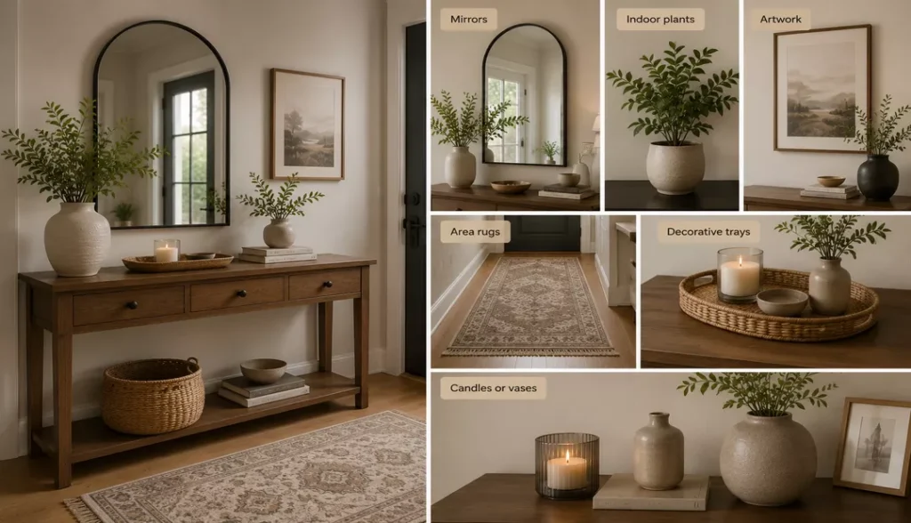 Decorative Accessories for entryway