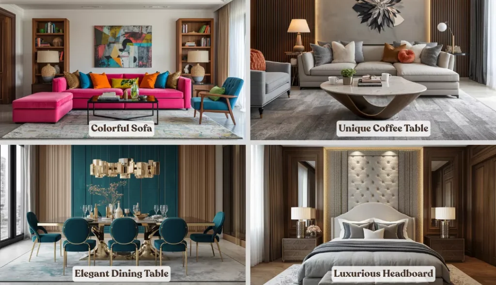 Furniture-Based Focal Points