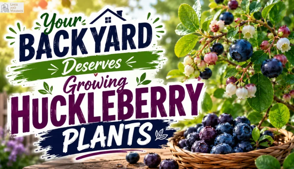 Growing Huckleberry plants