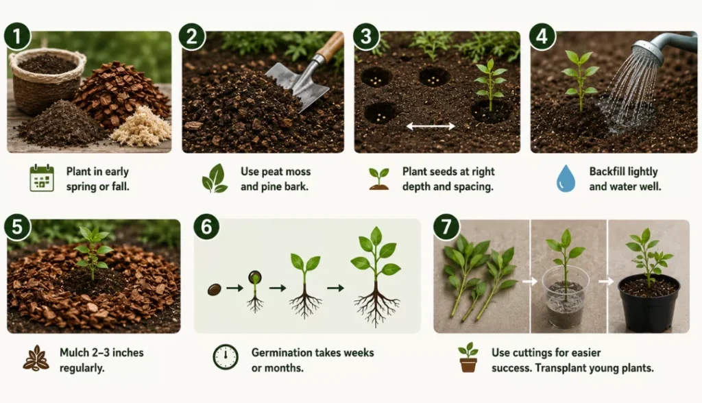How to Plant Huckleberries (Step by Step)
