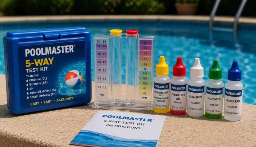 Poolmaster 5-Way Test Kit