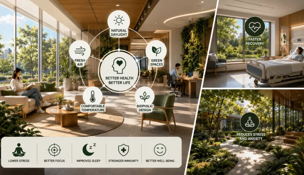 Architecture Impact Society Influences Mental and Physical Health