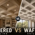 Coffered vs Waffle Ceilings