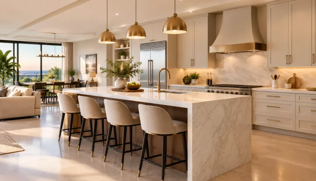 Open Kitchen Island: Balancing Style and Function