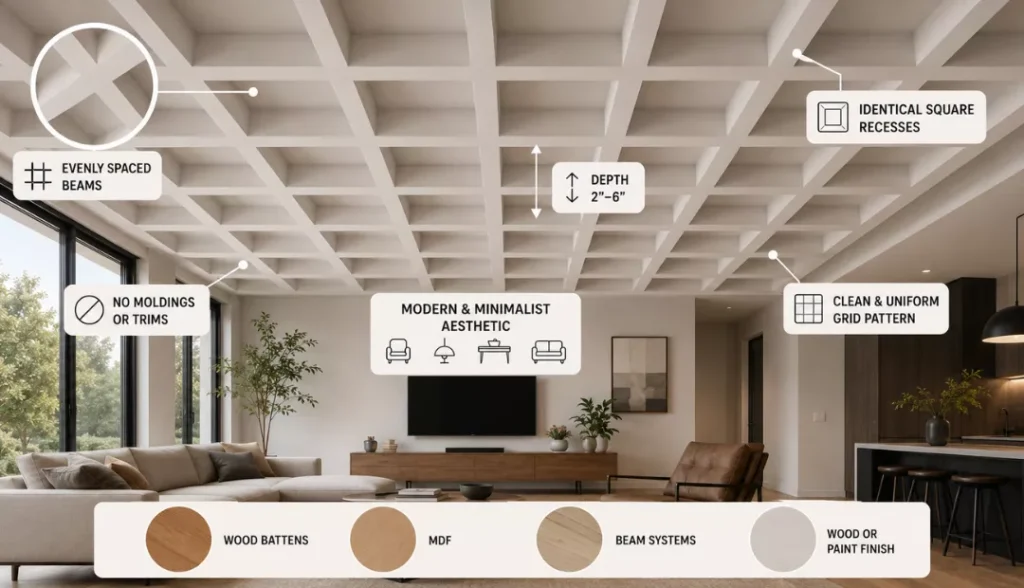 Waffle Ceilings