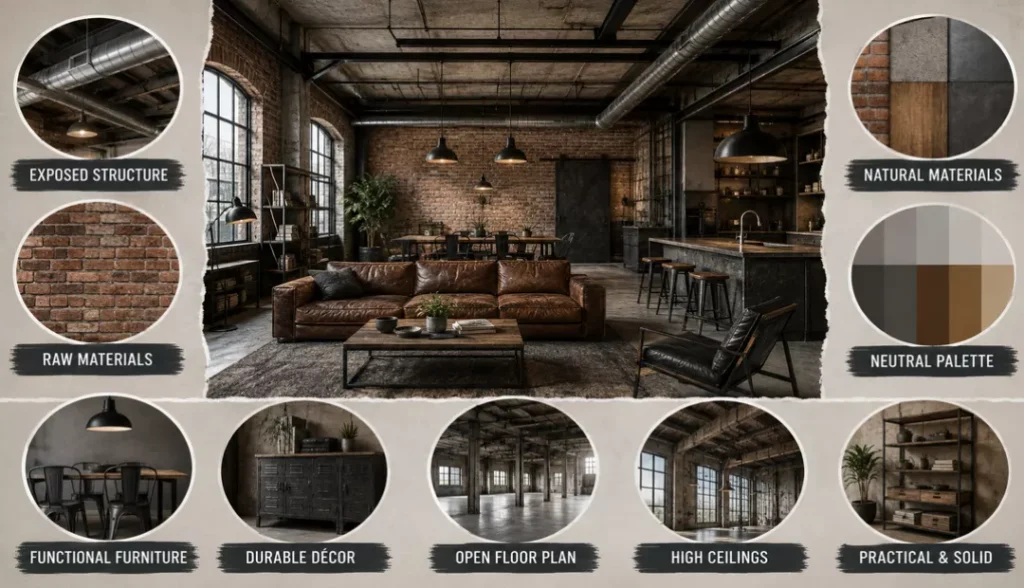 Key Principles of Industrial Interior Design