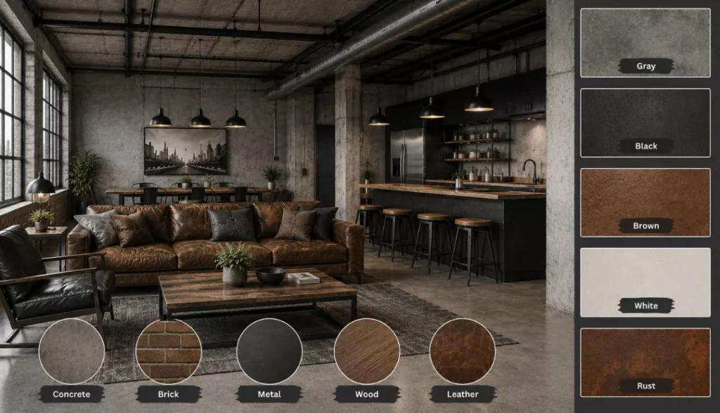 Neutral and Muted Color Palette