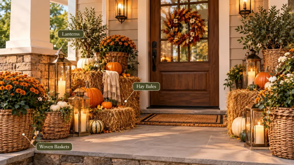 Halloween rustic-style decor
